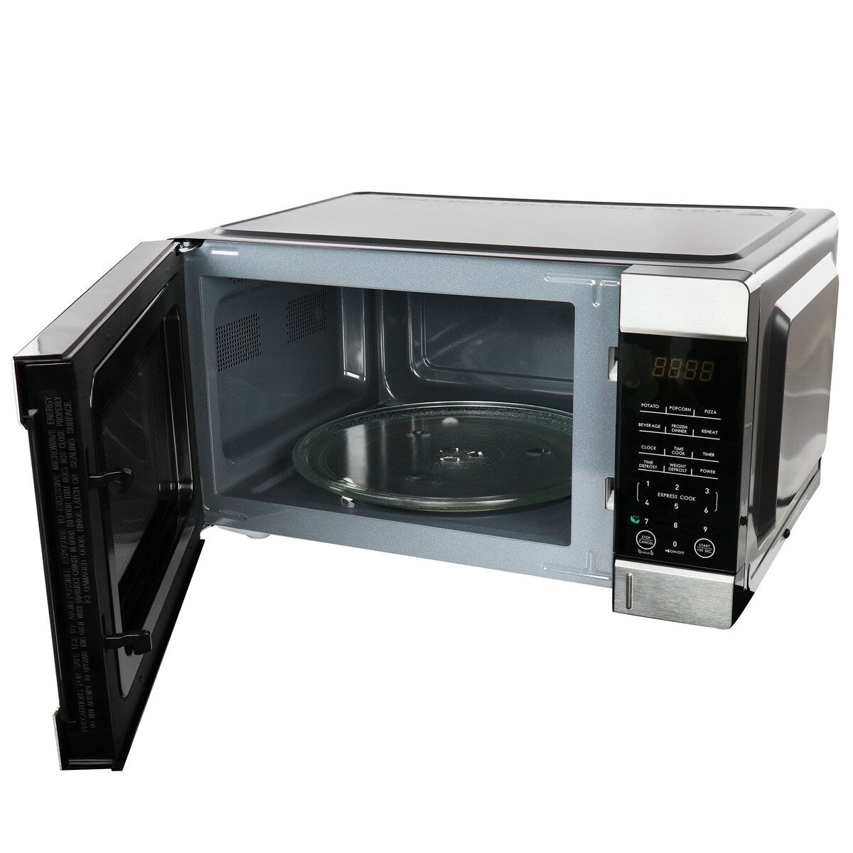 Four à micro-ondes de 0,9 pi³ (25,5 L) de 900 W pour comptoir, noir, avec fonction de cuisson rapide One Touch.