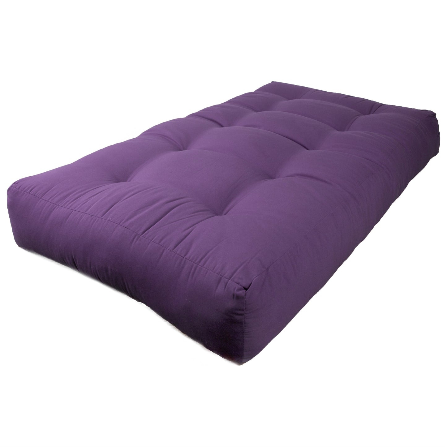 Matelas futon en toile twill de 25 cm d'épaisseur (simple, double ou queen size)