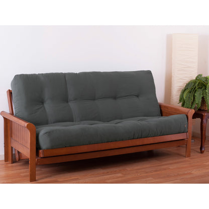 Matelas futon en toile twill de 25 cm d'épaisseur (simple, double ou queen size)