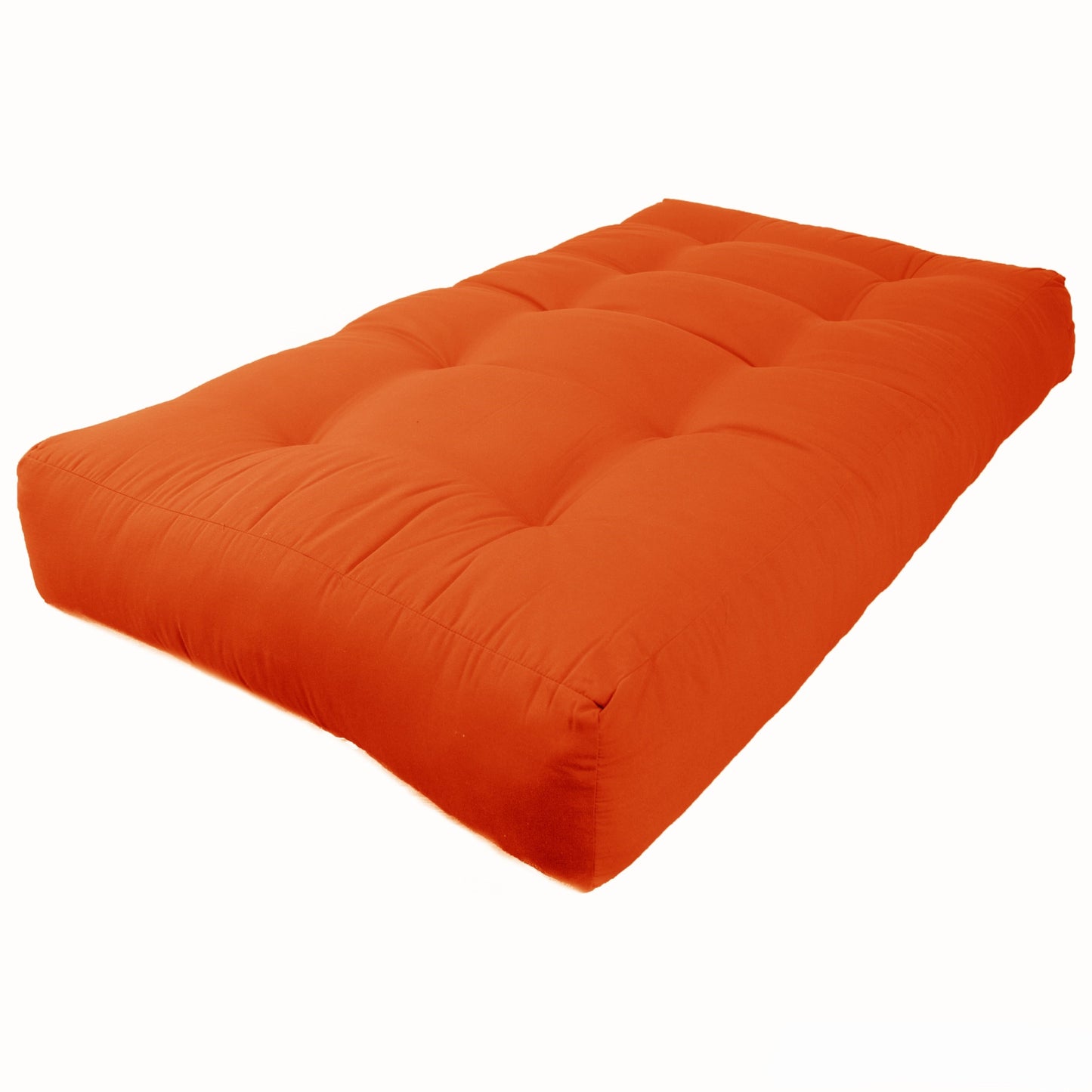 Matelas futon en toile twill de 25 cm d'épaisseur (simple, double ou queen size)
