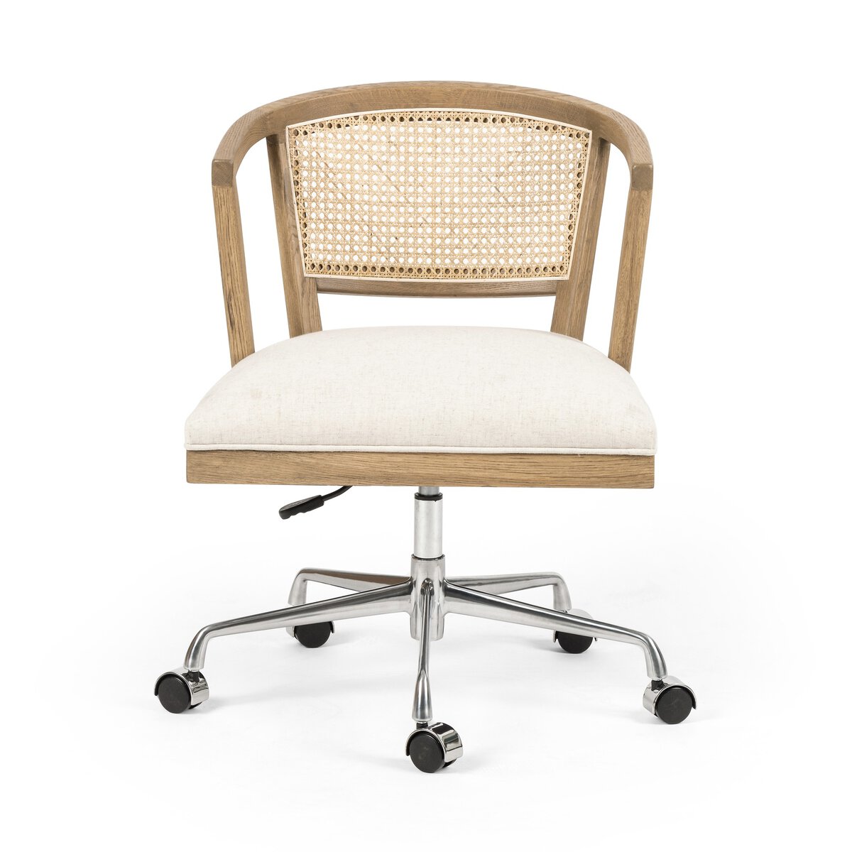 Loren Desk Chair, Light Honey Oak