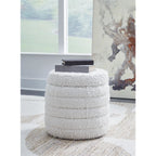 Pouf de rangement Duntler - Ivoire