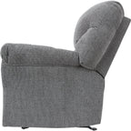 Fauteuil inclinable à bascule Allmaxx - Étain