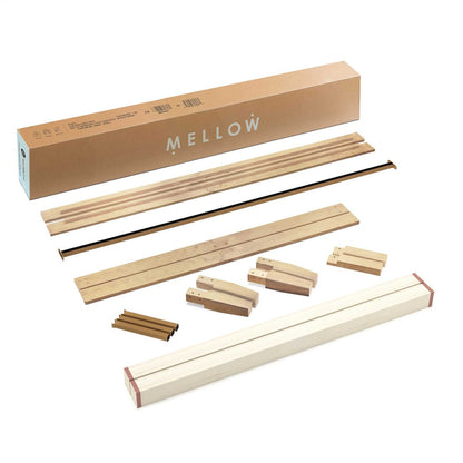 12 Cadre de lit plateforme en bois massif classique