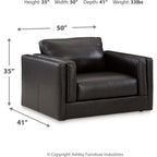 Chaise et demie Amiata - Onyx