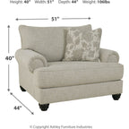 Chaise et demie Asanti - Brouillard