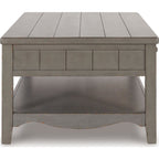 Table basse Charina - Gris antique