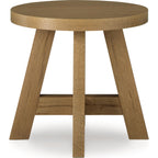 Table d'appoint Brinstead - Marron clair