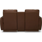 Causeuse inclinable électrique Arlo avec console - Valencia Biscotti