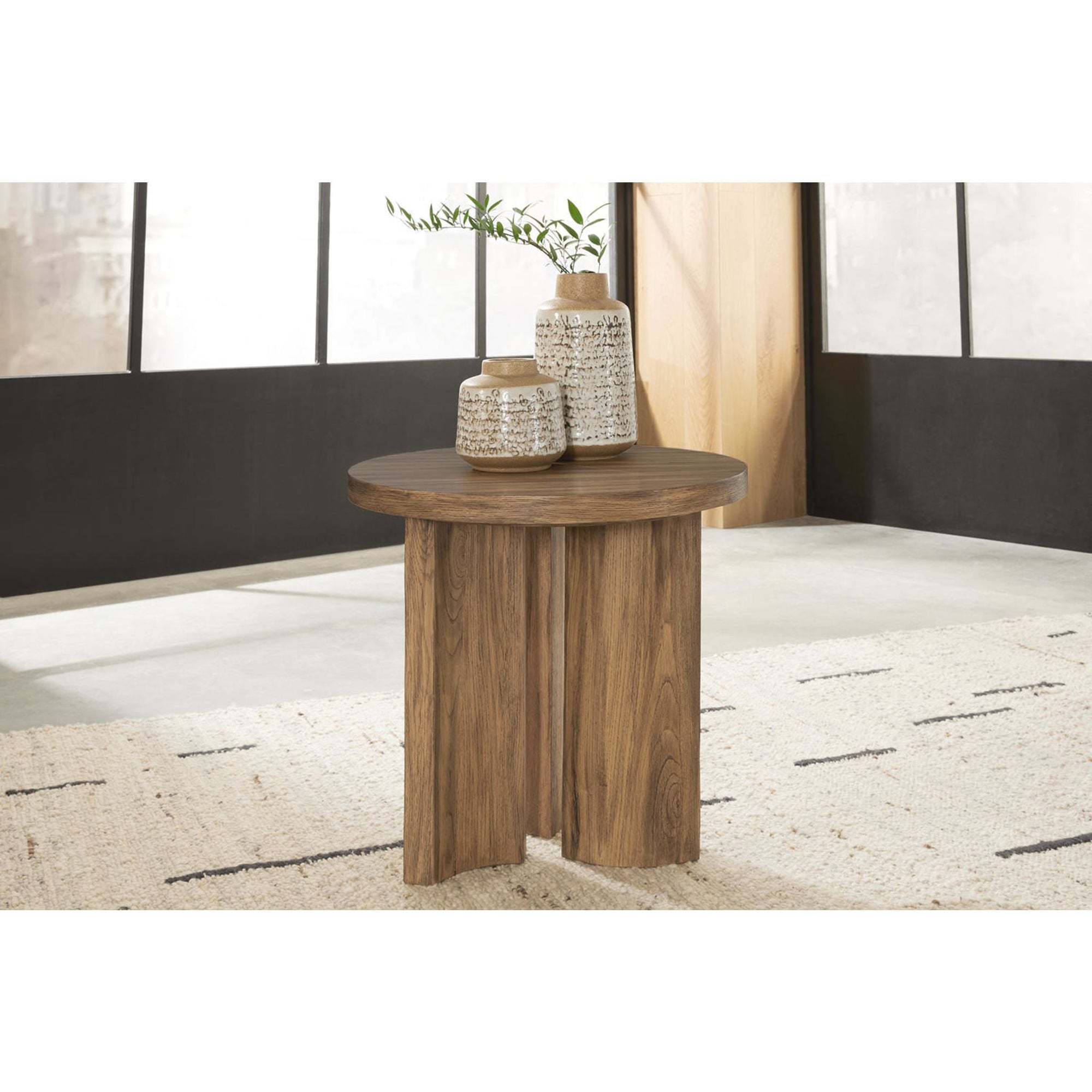 Table d'appoint Austanny - Brun chaud
