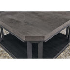 Lot de 3 tables Bonilane - Noir/Gris