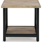Table d'appoint Bristenfort - Marron/Noir