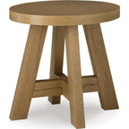 Table d'appoint Brinstead - Marron clair