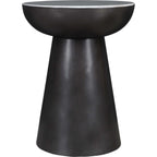 Table d'appoint Circularity - Blanc et bronze