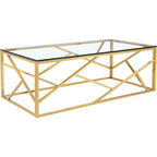 Table basse Carole - Doré