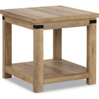 Table d'appoint Calaboro - Marron clair