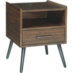 Table d'appoint Calmoni - Marron