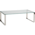 Table basse David - Acier inoxydable