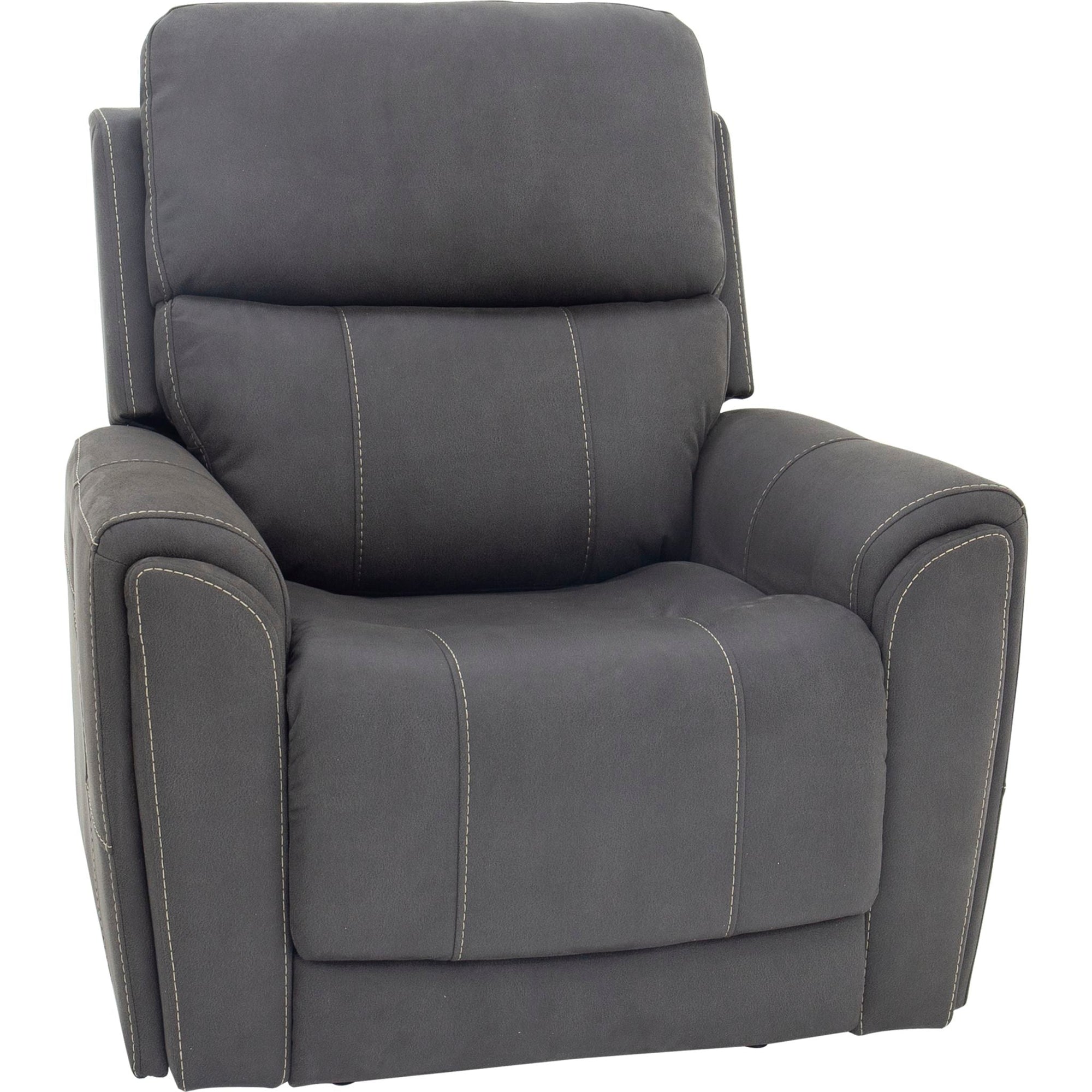 Fauteuil inclinable électrique Damon - Gris acier délavé