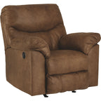 Fauteuil berçant et inclinable Boxberg - écorce