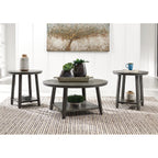 Tables Caitbrook (lot de 3) - Gris