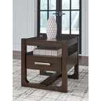 Table d'appoint Breckington - Marron foncé