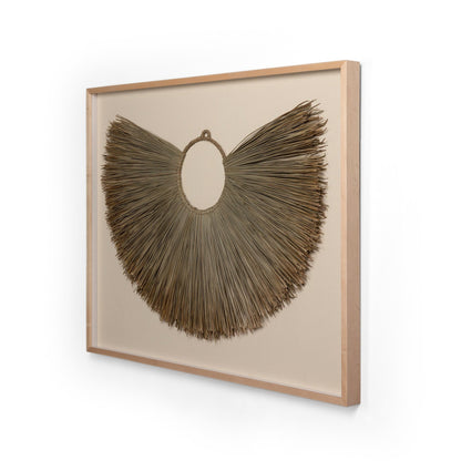Veja Framed Sea Grass Object