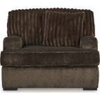 Chaise surdimensionnée Aylesworth - Chocolat