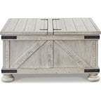 Table basse Carynhurst - Blanchi à la chaux