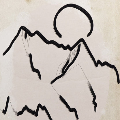 Abstract Mountains II