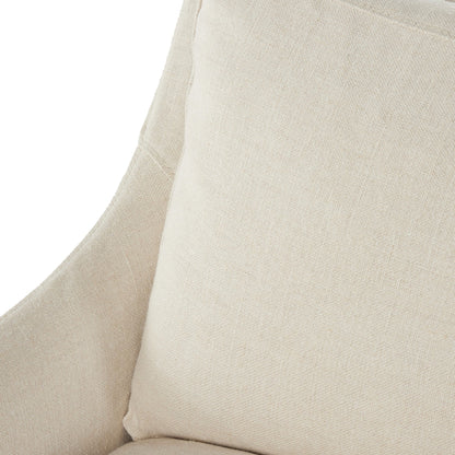 Fauteuil pivotant avec housse amovible Melina