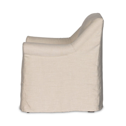 Fauteuil de salle à manger avec housse amovible Leon