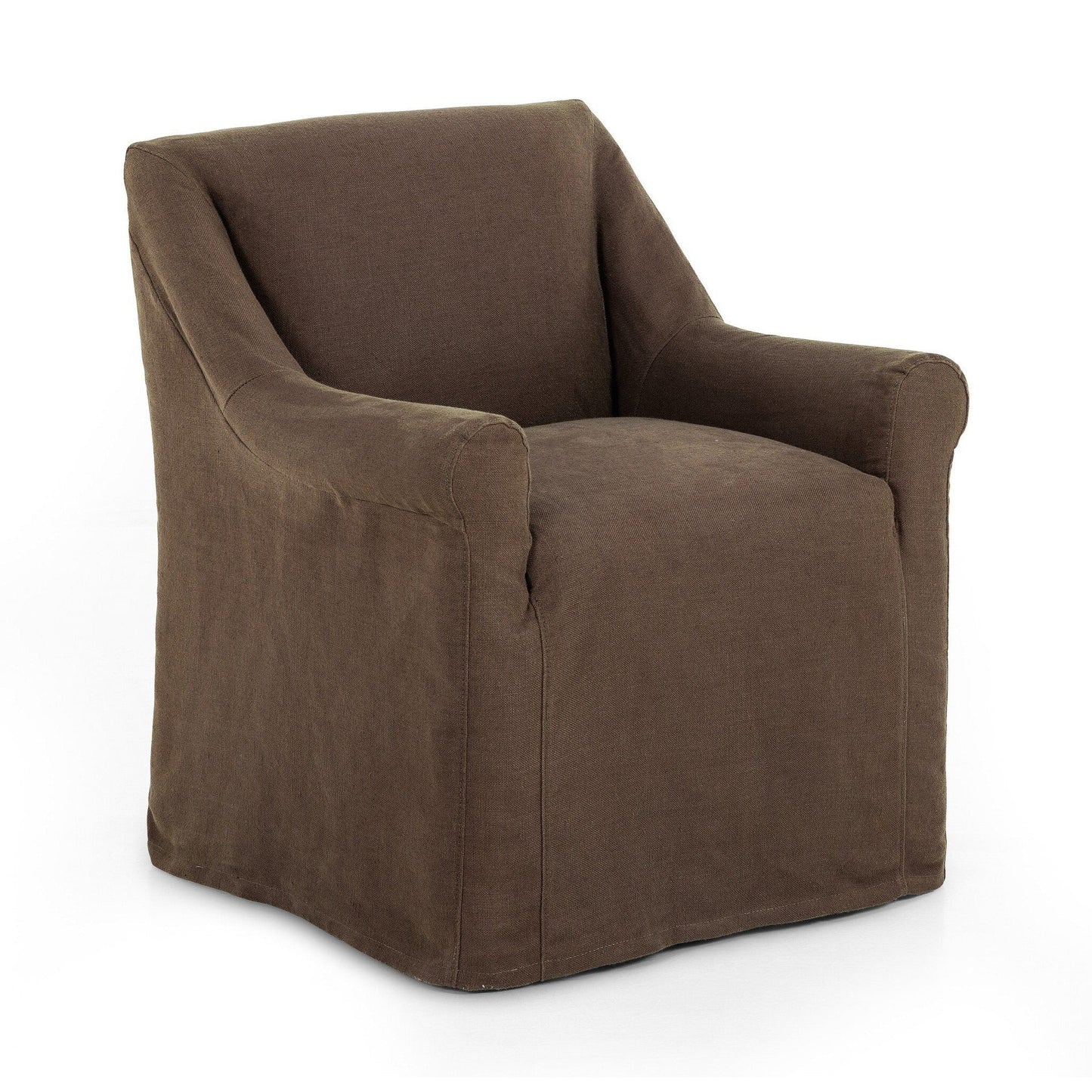 Fauteuil de salle à manger avec housse amovible Leon