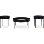 Lot de 3 tables Ardoline - Noir