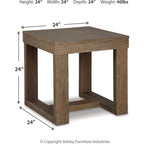 Table d'appoint Cariton - Gris