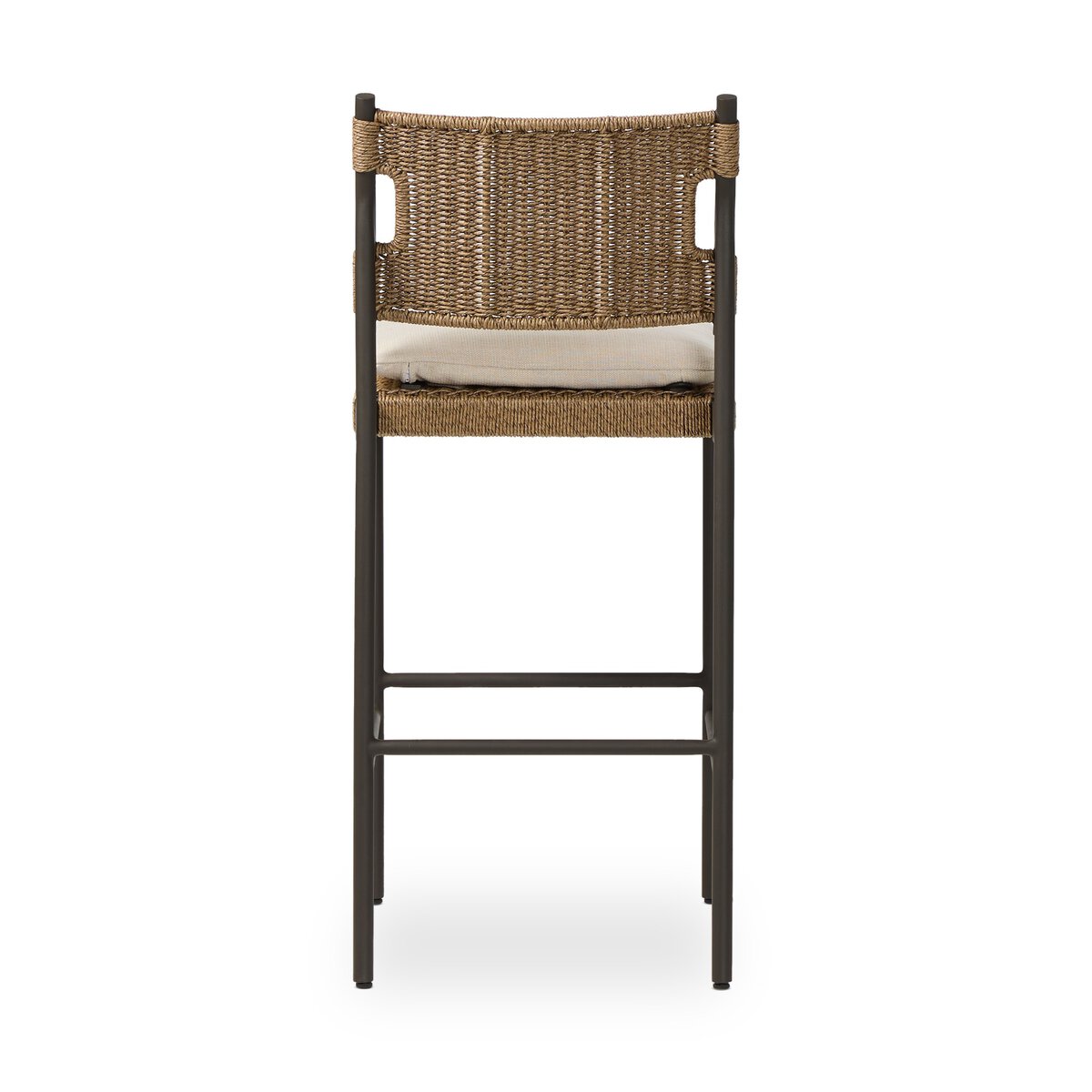 Ridge Woven Patio Stool
