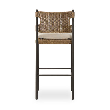 Ridge Woven Patio Stool