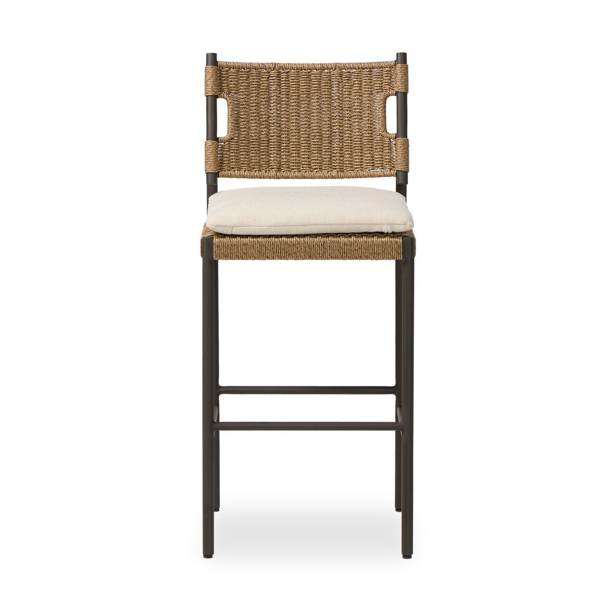 Ridge Woven Patio Stool