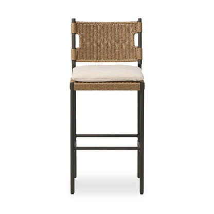 Ridge Woven Patio Stool