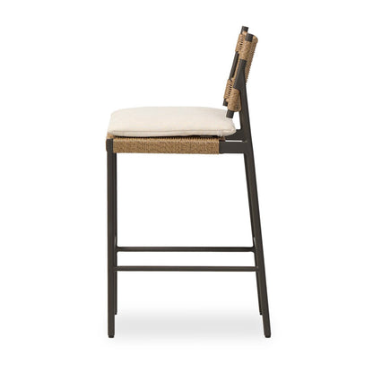 Ridge Woven Patio Stool