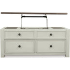 Table basse Bolanburg - Bicolore