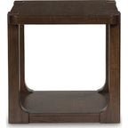 Table d'appoint Breckington - Marron foncé