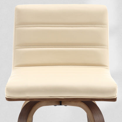 Tabourets de bar/hauts-sièges pivotants en simili cuir 26/29, lot de 2/3