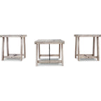 Tables Carynhurst (lot de 3) - Blanchi à la chaux