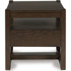 Table d'appoint Breckington - Marron foncé