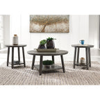 Tables Caitbrook (lot de 3) - Gris