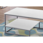 Lot de 3 tables Arianna - Blanc/Argent