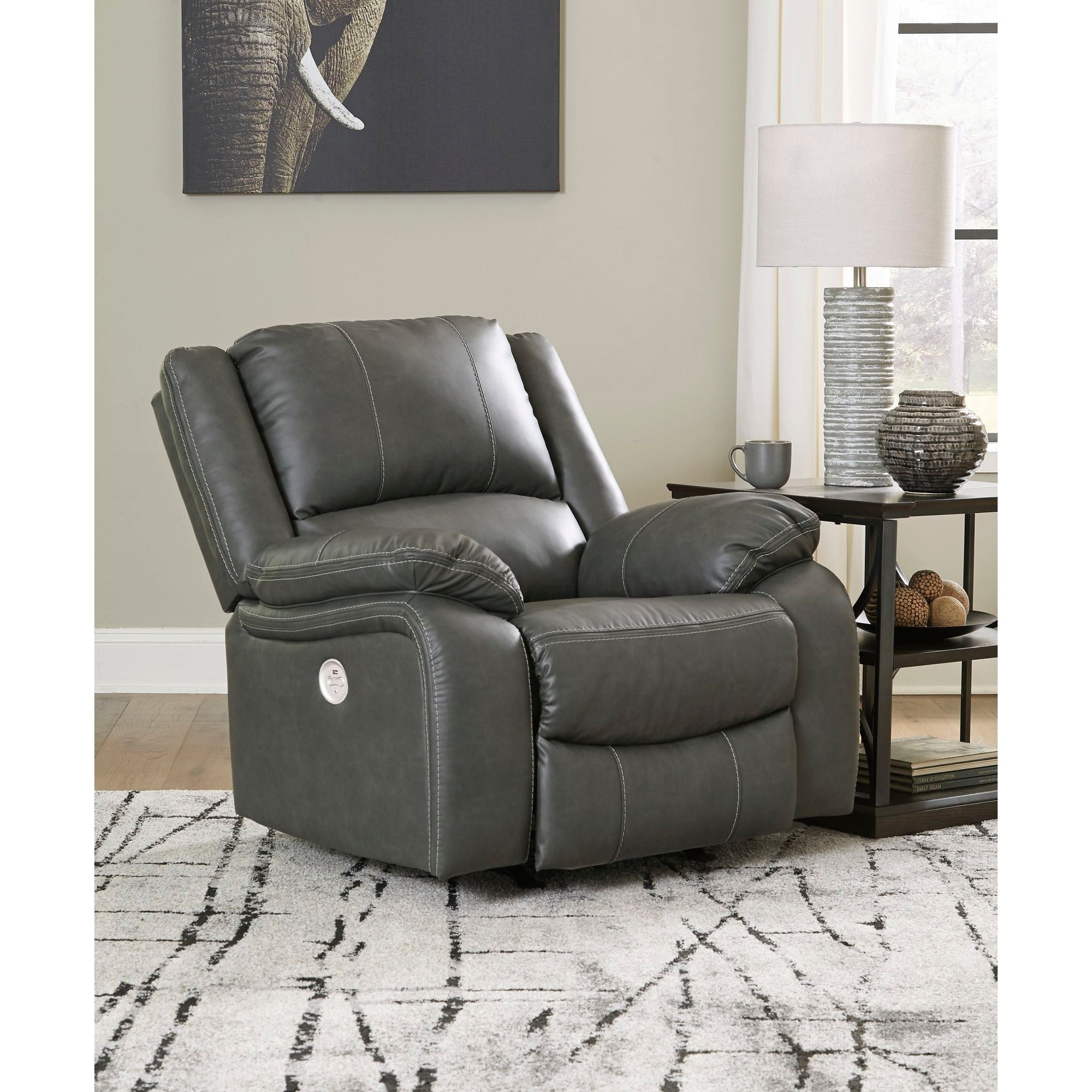 Fauteuil inclinable à bascule électrique Calderwell - Gris
