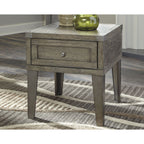 Table d'appoint Chazney - Brun rustique