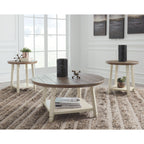 Lot de 3 tables Bolanbrook - Bicolore